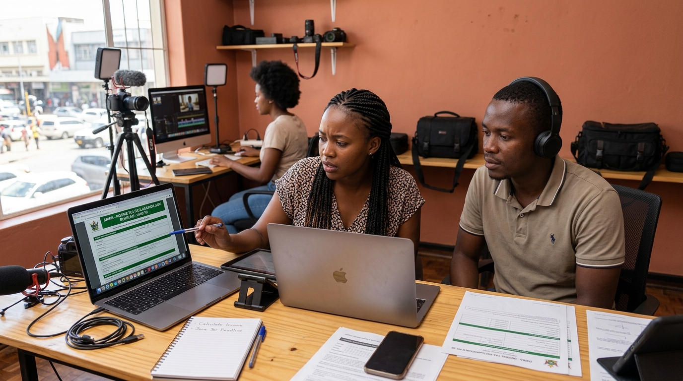 Zimbabwe  Content Creators have until June to Declare Income or Face Tax Penalties