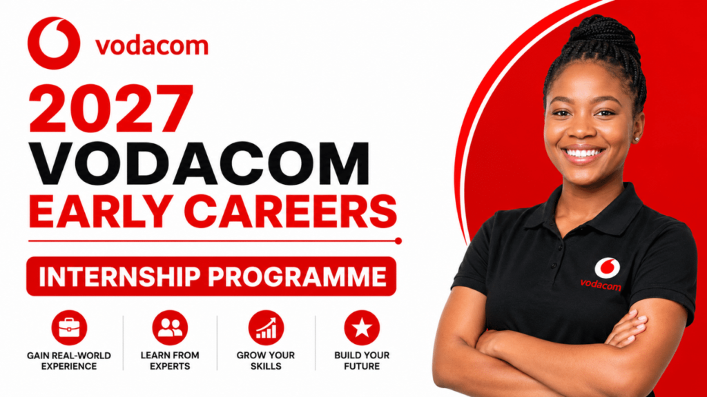Vodacom Internship Programme 2027 Opens for Young African Graduates
