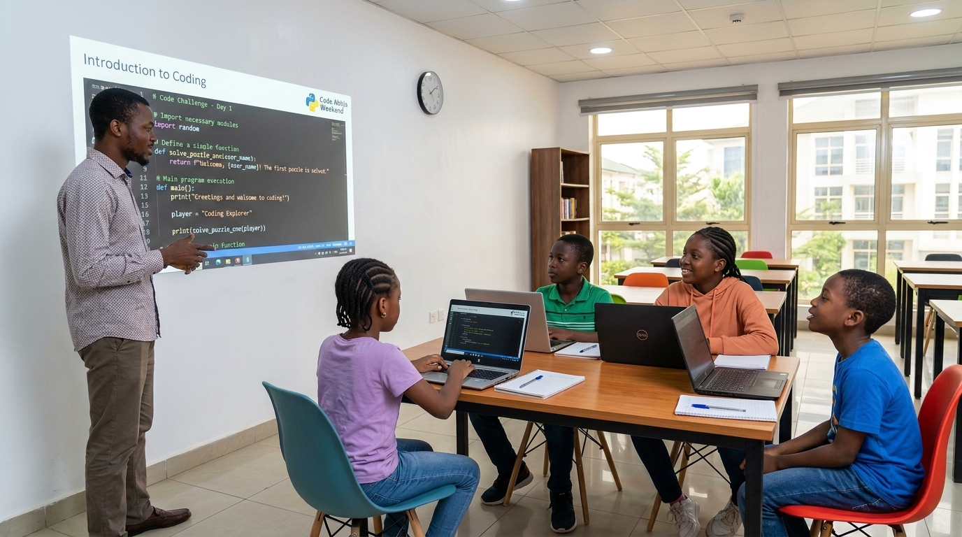 Coding Classes for Kids in Abuja Nigeria on the Rise How Bizmarrow Technologies Is Preparing Children for the Digital Future