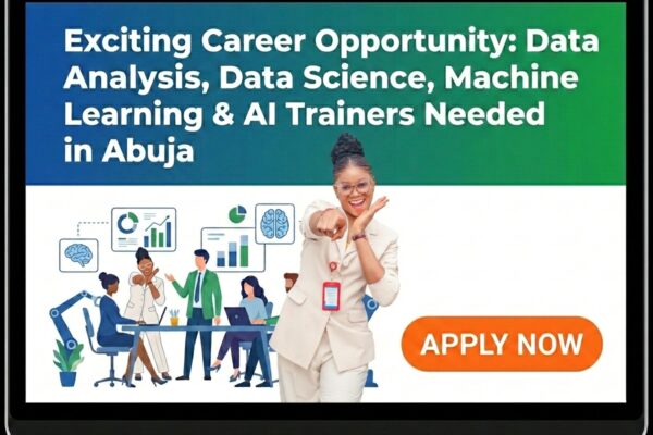 Data Analysis Trainers Job Opening in Abuja, Nigeria