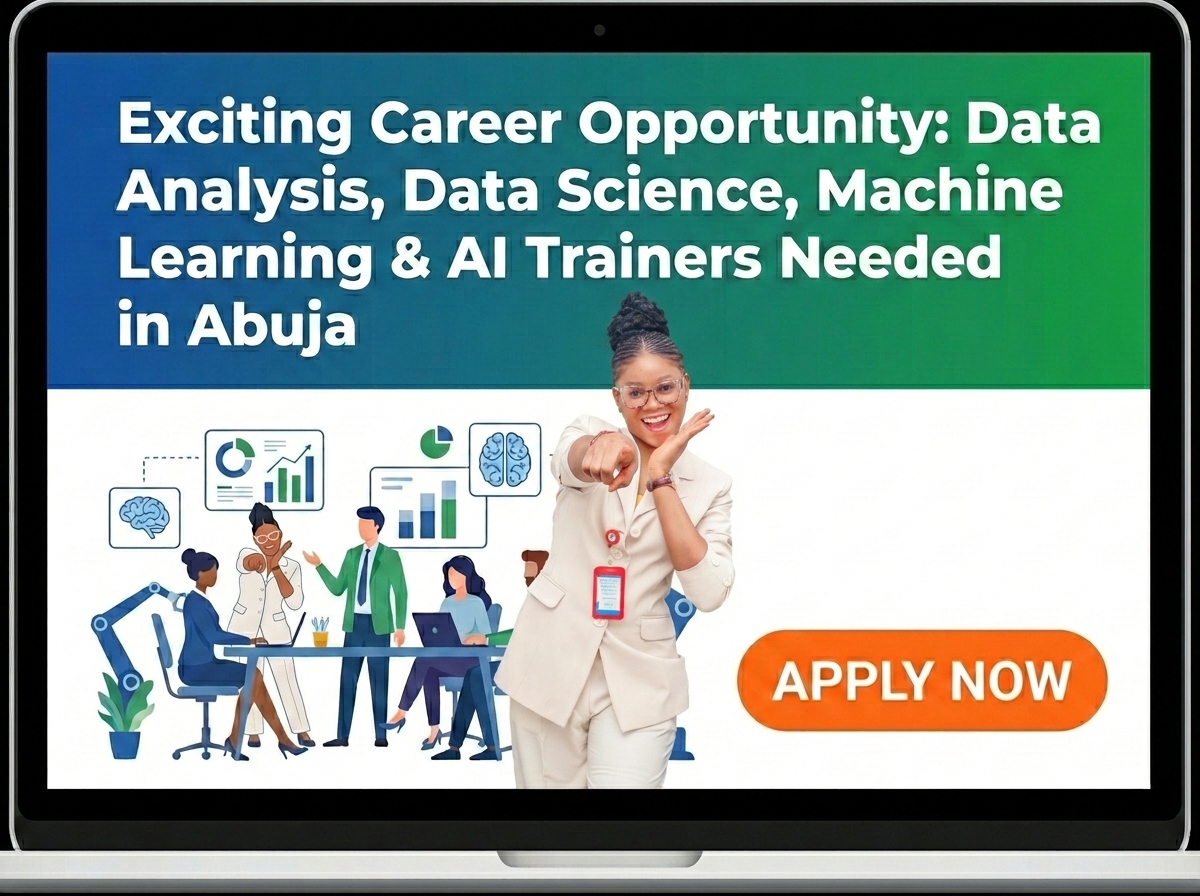 Data Analysis Trainers Job Opening in Abuja, Nigeria