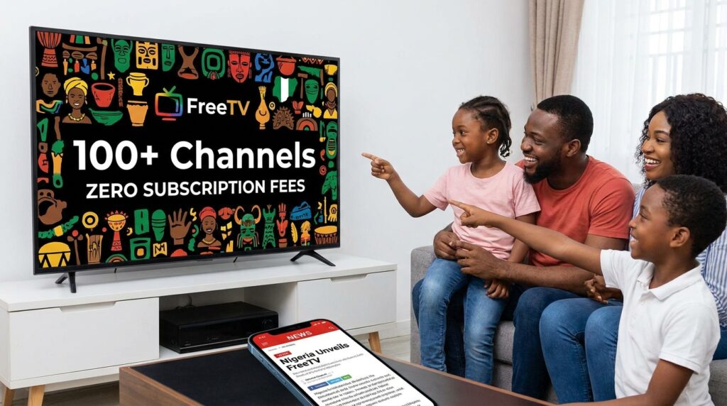Nigeria Unveils FreeTV with 100+ Channels and Zero Subscription Fees