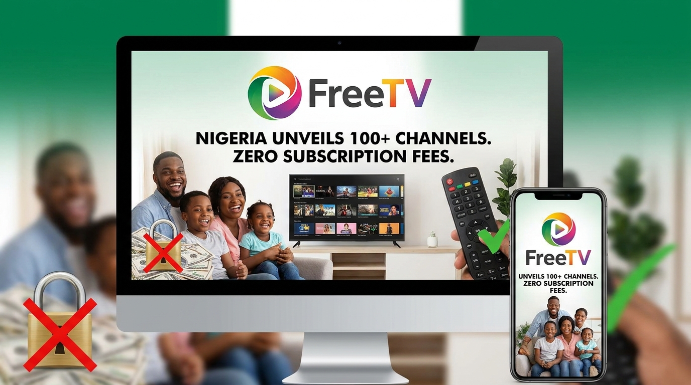 Nigeria Unveils FreeTV with 100+ Channels and Zero Subscription Fees