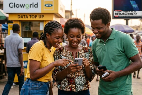 Nigeria’s Daily Internet Usage Surges as Data Consumption Reaches 45,800 Terabytes