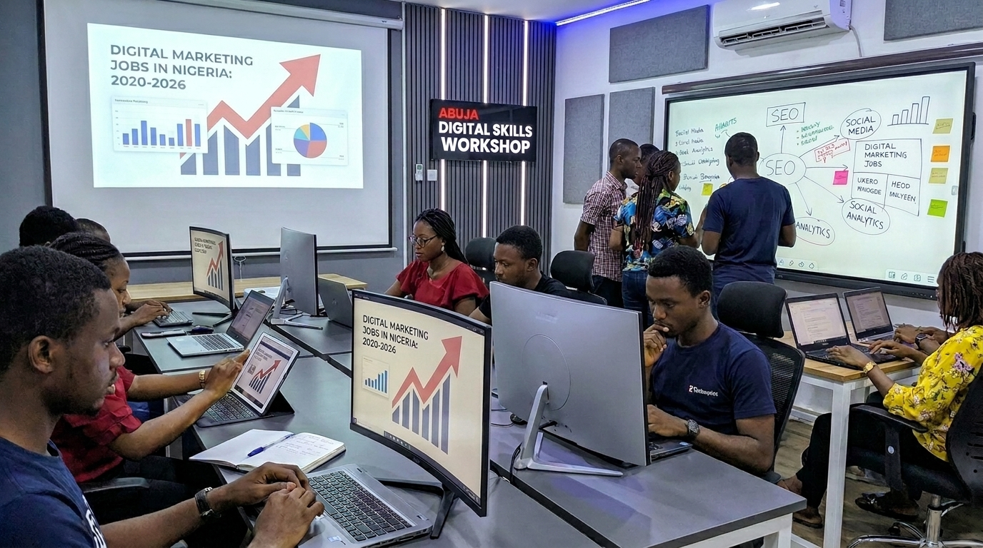 The Growing Demand for Digital Marketing Skills in Nigeria and How Bizmarrow Is Responding