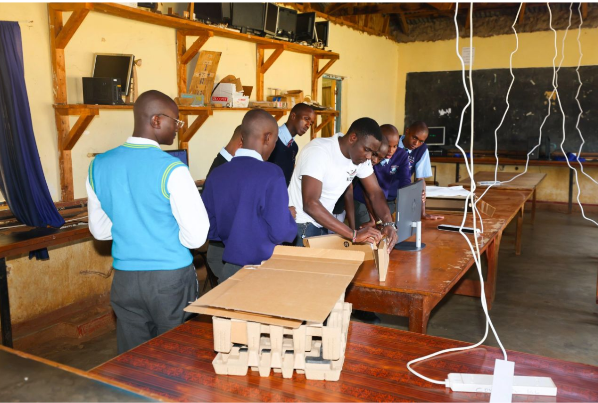 Communications Authority Provides Computers to Schools to Promote Digital Learning