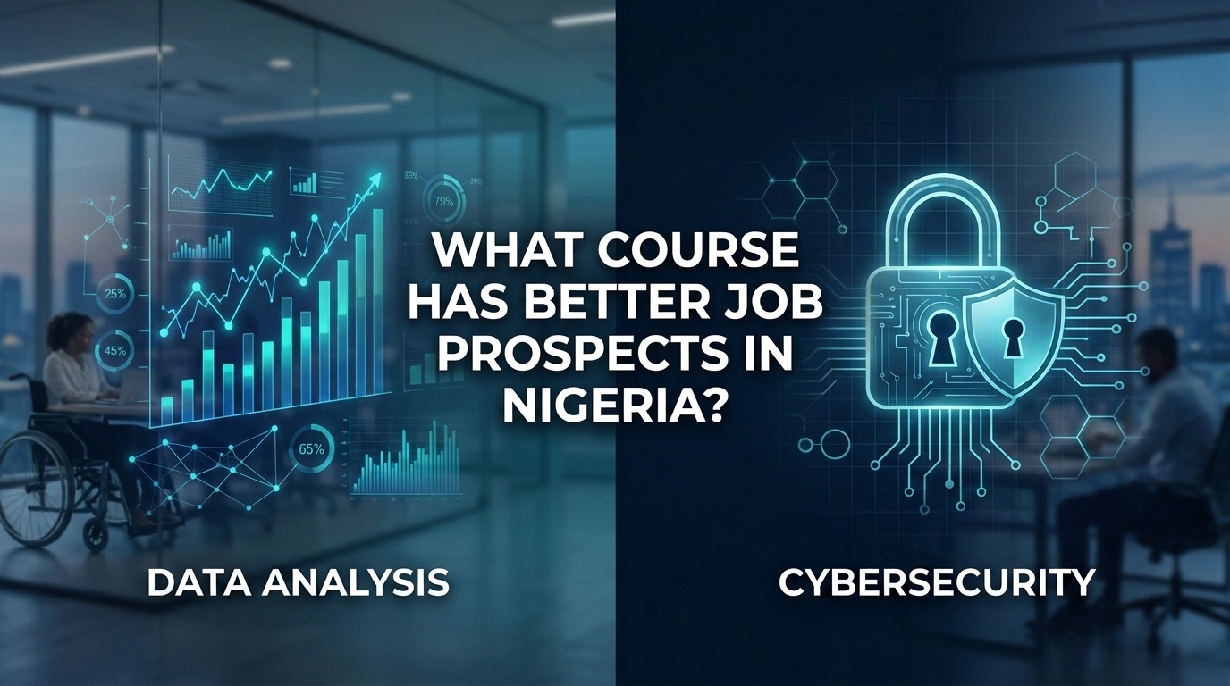 Is Data Analysis or Cybersecurity Better for Job Prospects in Nigeria?