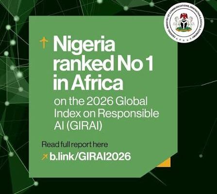 Nigeria Emerges as Africa’s Top-Ranked Country in the 2026 Global Responsible AI Index