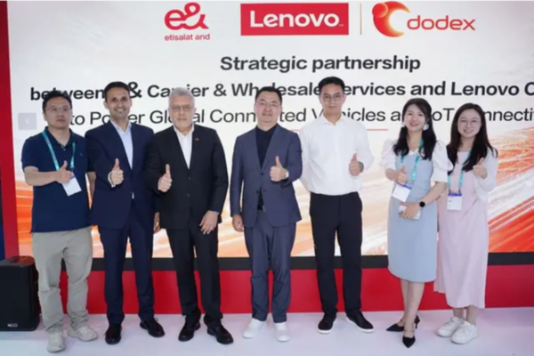e& and Lenovo Partner to Expand Global IoT and Connected Vehicle Services