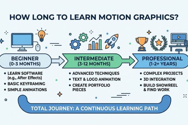 How Long Does It Take to Learn Motion Graphics?