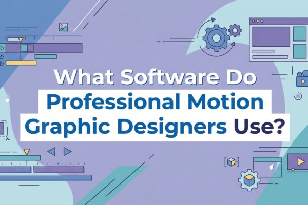 What Software Do Professional Motion Graphic Designers Use?