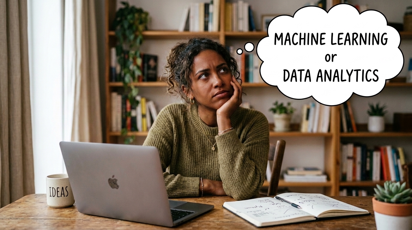 Should I Learn Machine Learning or Start With Data Analytics?