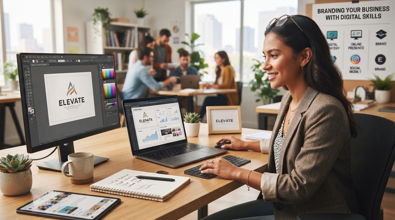 Branding Your Business with Digital Skills: A Practical Guide for Nigerian Entrepreneurs