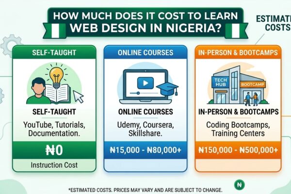 How Much Does It Cost to Learn Web Design in Nigeria?