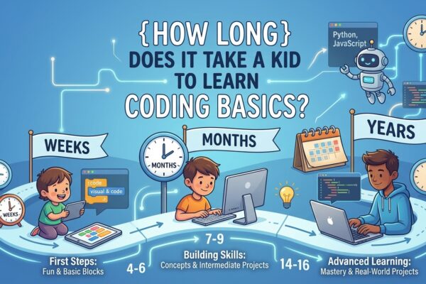 How Long Does It Take a Kid to Learn Coding Basics?