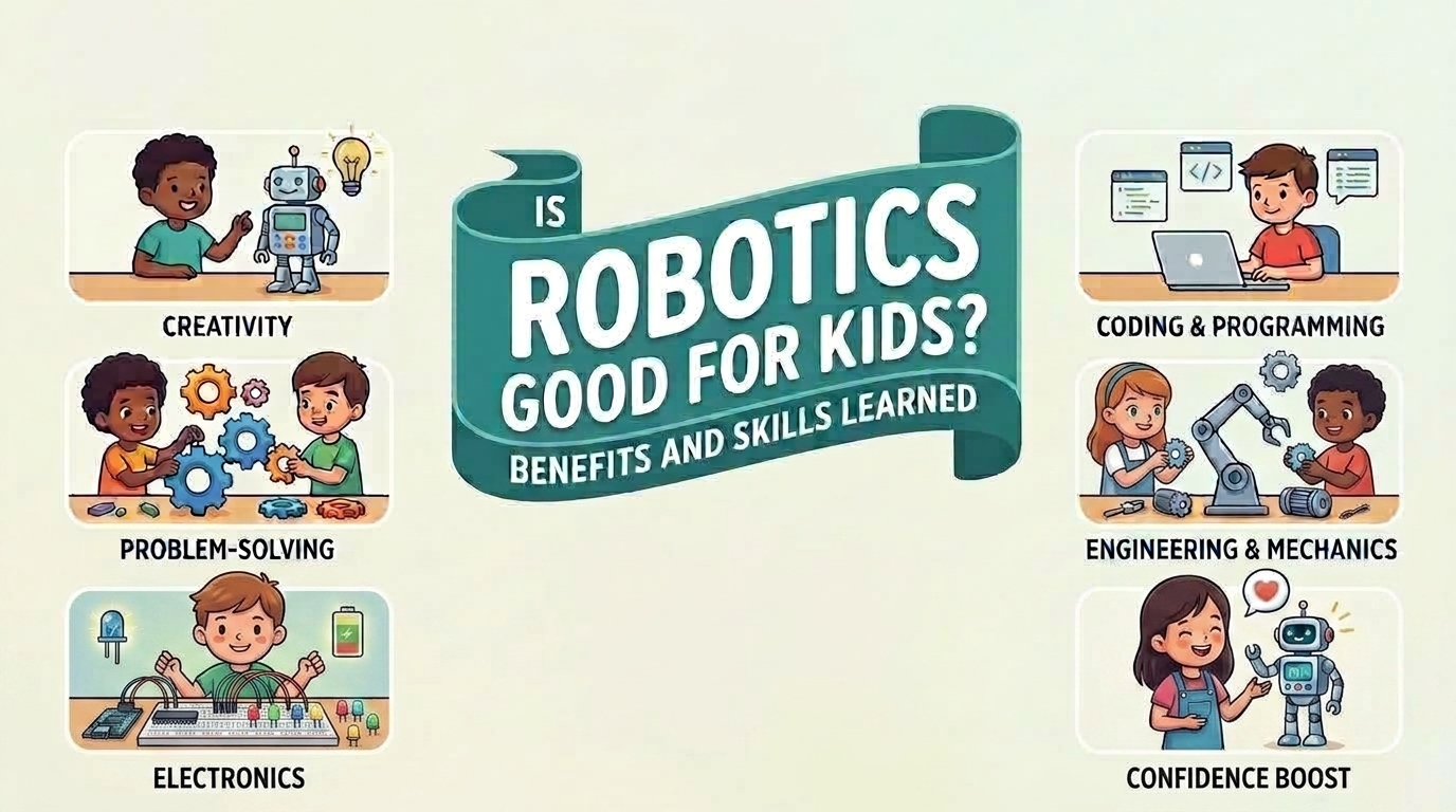Is Robotics Good for Kids? Benefits and Skills Learned