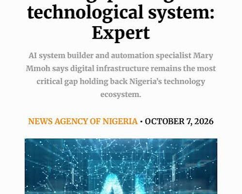 Digital Infrastructure: A Critical Gap in Nigeria’s Technology Ecosystem